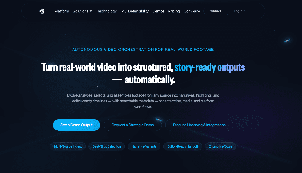 Evolve Media AI shot 1